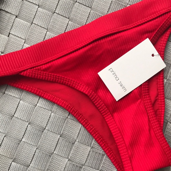 Red Brazilian Bikini - Picture 3 of 9